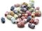 40 15mm Mixed Color Large Hole Multi-color Plastic Corn Beads